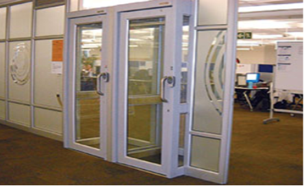 Double door mantrap